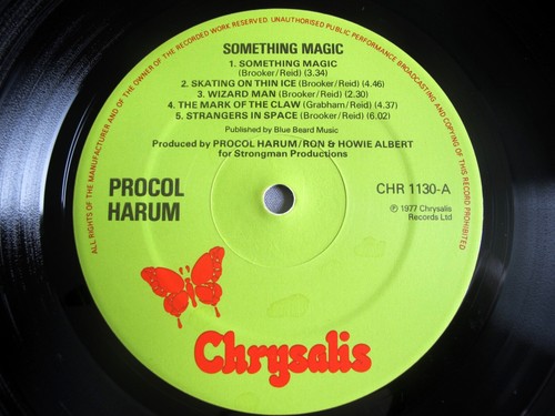 Procol Harum : Something Magic 1977 Rock Pop LP Vinyl Record CHR 1130 (Grade VG) - Picture 6 of 10