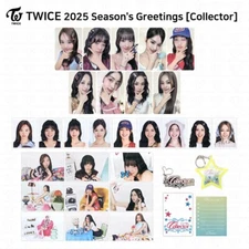 TWICE 2025 Season's Greetings Collector Official Photocard ID Photo Message Card