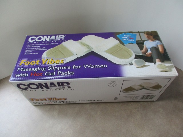 conair massaging slippers
