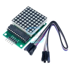 MAX7219 Dot LED Matrix Module MCU Control LED Display Module for Arduino Cable-
