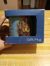 BEAUTIFUL LEANIN TREE WILD BEAR W/ VERSE COFFEE MUG NEW !