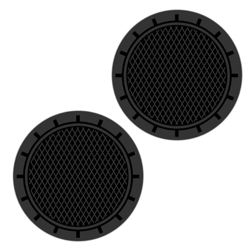 2Pcs Cup Mat Non-slip Shockproof PVC Creative Drink Coasters for Vehicle Use - Picture 7 of 16