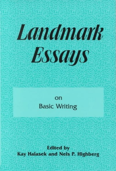 Landmark Essays on Basic Writing: Volume 18