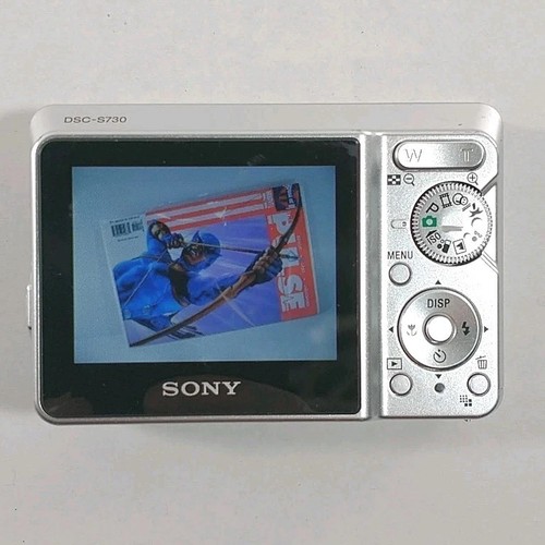 Sony Cyber Shot DSC-S730 7.2MP Digital Camera + Memory Duo Card & Case Tested - Picture 15 of 17