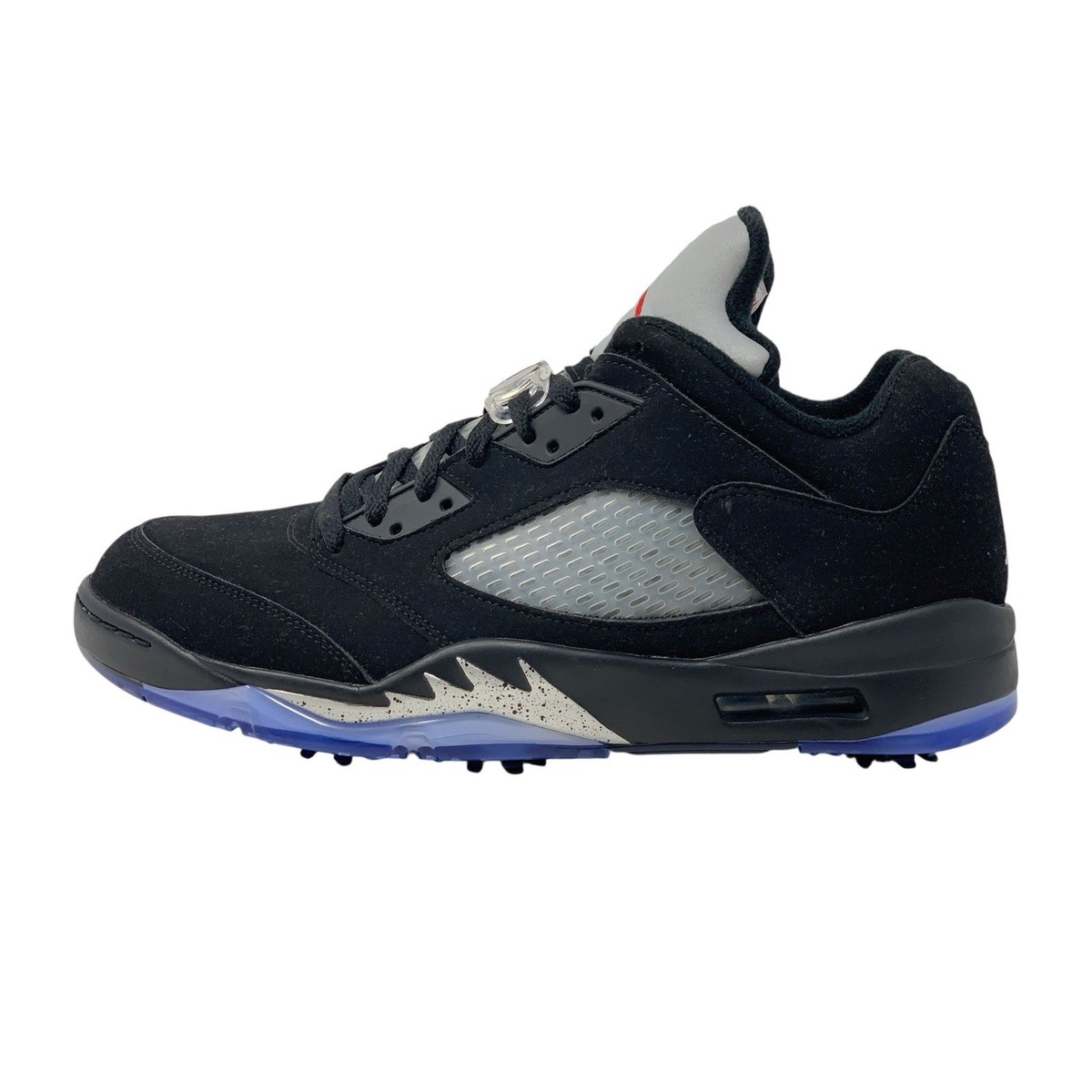 Size 13 - Air Jordan 5 Golf Low Black Metallic for sale