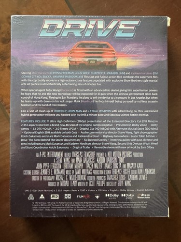 DRIVE (1997) LIMITED EDITION ORIGINAL AND DIRECTOR’S CUT VERSIONS 4K UHD - Picture 2 of 6