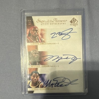 Upper Deck 2003-04 SP Authentic Sign of the Times 2-Cards Auto 2/5