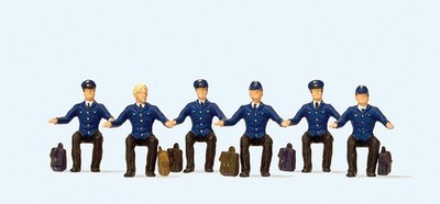 Preiser 10557 Lokführer DB Sitzend Diesellok Figurenpackung HO NEU