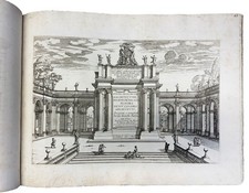 Palazzi di Roma de più celebri architetti disegnati da Pietro Ferrerio pittore e