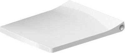 DURAVIT Viu WC-Sitz Compact Toiletten Sitz Absenkautomatik 371 x 430 x 44 mm NEU