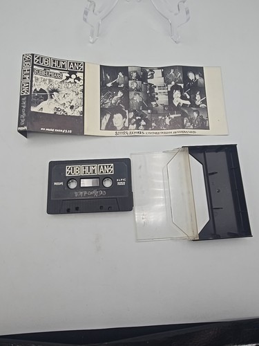 Subhumans "The Day the Country Died" 1983 Rare Original Black Cassette Tape - Picture 3 of 8