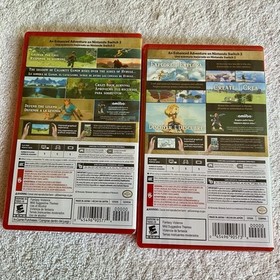 Nintendo Switch 2 Legend Of Zelda Bundle Tears Of The Kingdom Breath Of The Wild