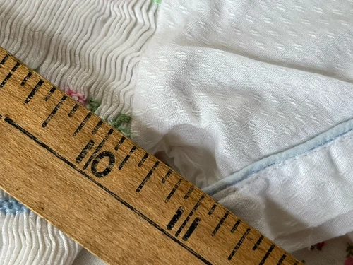 Bonpoint Baby White Cotton Dress 12 Mo Special Occasion Party - Picture 10 of 15