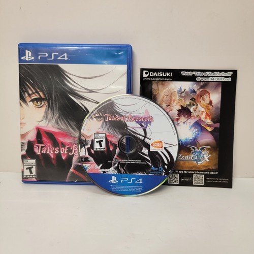 Tales of Berseria Sony PlayStation 4 2017 PS4 Free US Shipping