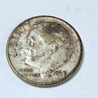 1963 Roosevelt Dime 90% Silver Coin Circulated Coin #6223