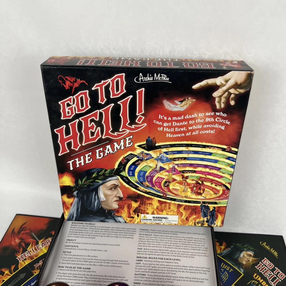 Archie McPhee ¡VE TO HELL! El Juego de Mesa Completo EXCELENTE 🔥🔥🔥 Foto 3 de 4