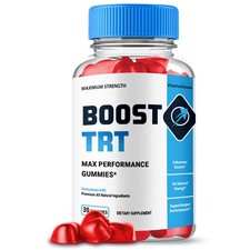 Boost TRT Gummies, Max Strength All Natural Supplement BoostTRT 1 Pack 