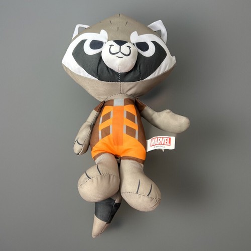 Guardians of the Galaxy Plush Rocket 13” Tall Marvel - Picture 4 of 12