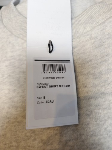 New with tags ISABEL MARANT Menjih Crew Sweatshirt Men Size S From Japan - Picture 14 of 20
