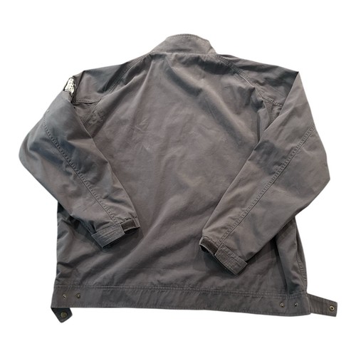 NEW Carhartt Gray Full Zip Edlin Mesh Lined Light Cotton Jacket Mens Size 2XL - Picture 2 of 8