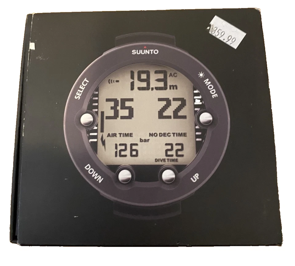 Suunto Vyper Novo Tauchcomputer - Graphit - Luftintegration kompatibel - Scuba