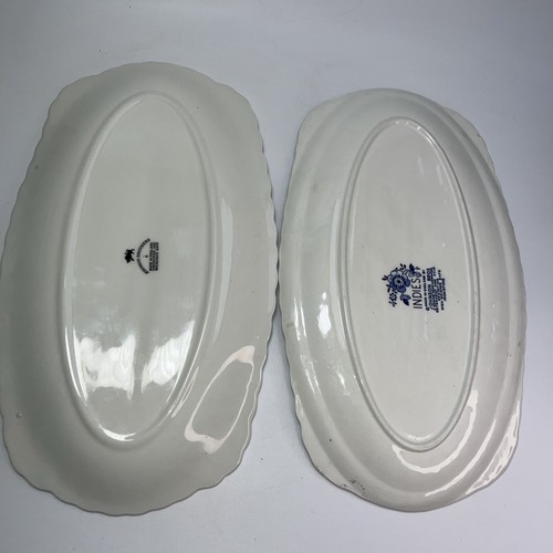 2 X Johnson Brothers Indies Sandwich Platter 32 x 18 cm - Picture 4 of 12