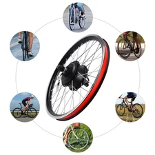 20" Inch Front Wheel 36V Electric Bicycle Ebike Conversion Kit Hub Motor Cycling