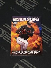 2023 Topps Chrome Update #ASC-2 Gunnar Henderson Action Stars