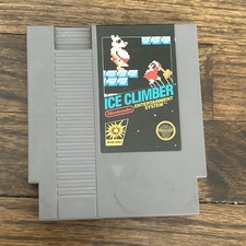 ❄️Ice Climber *5 Screw Round Seal Variant* Authentic (Nintendo NES, 1985) Tested