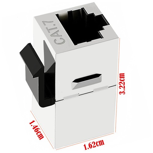 RJ45 Cat7 Geschirmter Inline-Koppler 7 Buchse auf Buchse für -Buchse Cat7 8063 - Afbeelding 6 van 6