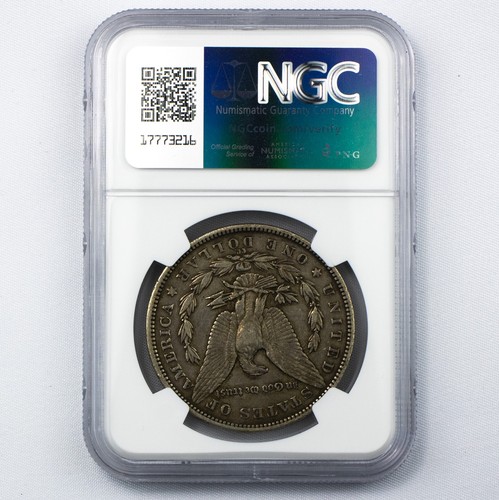 1891-CC Morgan Silver Dollar $1 NGC XF Details Rim Damage Carson City - Picture 2 of 2