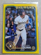 2024 Topps Update Series - Oliver Dunn #US310 Yellow (RC)