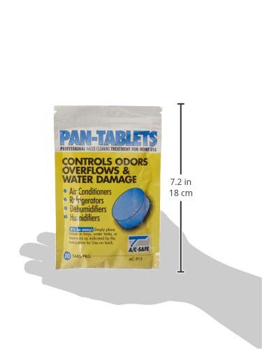 AC Safe Tablets-30 Count: Cleans scum in Drain Pans and Humidifiers, Blue - Bild 3 von 3