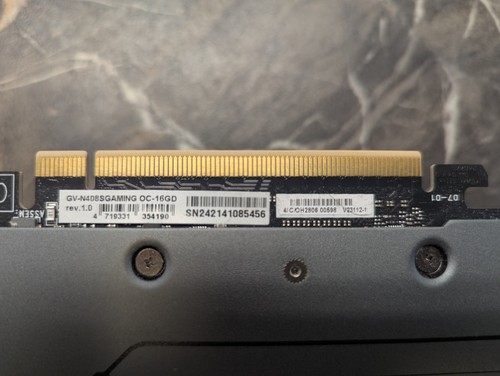 Gigabyte Nvidia GeForce RTX 4080 SUPER 16GB Graphics Card GPU PC Used - Afbeelding 11 van 21