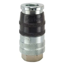Parker Quick Connect Hose Coupling Steel Female NPT 1/2 in Industrial Socket