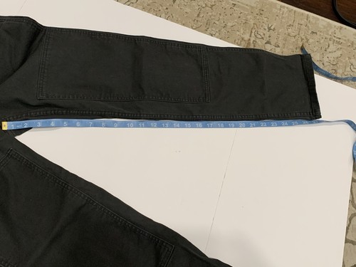 REI Trailsmith Youth Canvas Gray Carpenter Overalls Size Large 14-16 - Picture 9 of 17
