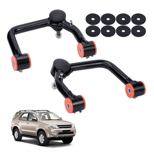 2x Front Upper Control Arm 2-4" Lift For Toyota Tacoma 2005-2022 6 Lug Tubular - Picture 8 of 21