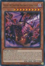 x1 Veidos the Eruption Dragon of Extinction - MP25-EN175 - Ultra Rare - 1st Edit