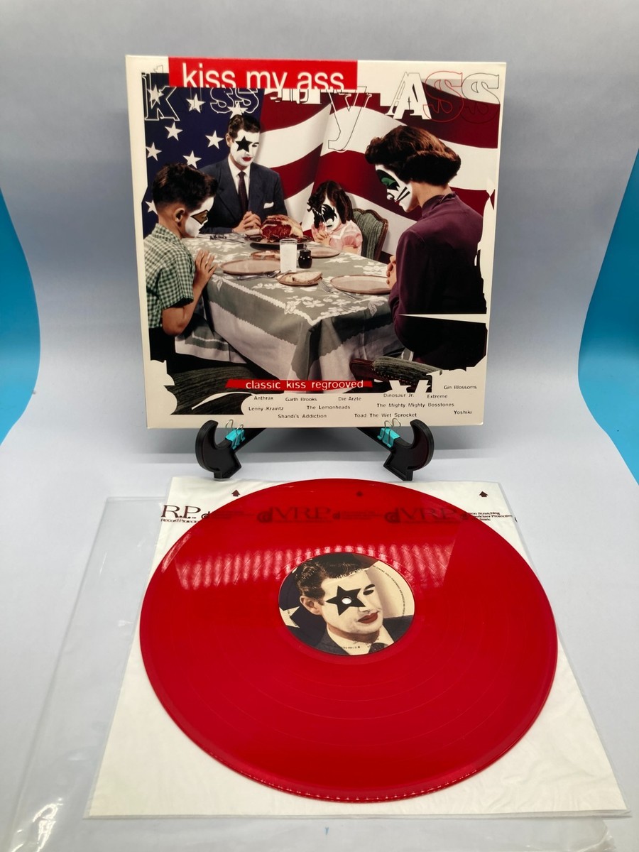 Kiss My Ass Vintage Translucent Red Vinyl LP 1994 PolyGram