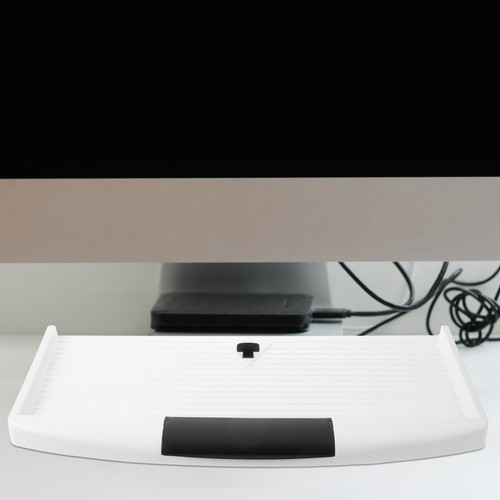 Keyboard Tray Office Drawer under Desk Desktop Slide Out Table Sliding - Picture 9 of 12