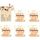 True Gum Plastic Free Chewing Gum - Ginger & Turmeric 21g (Pack of 6)