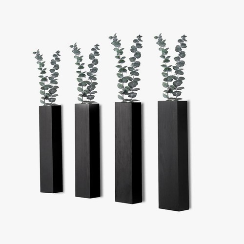 Wooden Wall Planter, Wooden Vase, Farmhouse Wall Plant Holder, Wooden Wall Decor - Picture 6 of 7