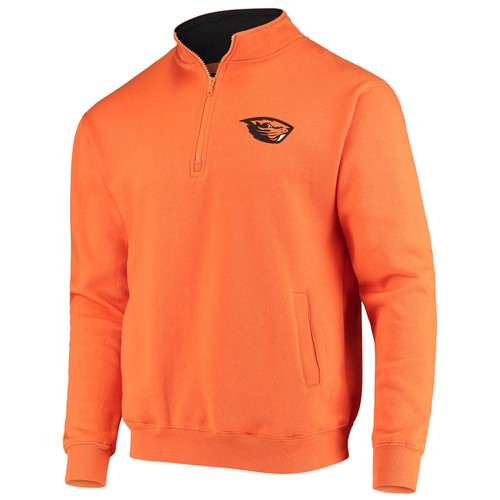 Men's Colosseum Orange Oregon State Beavers Tortugas Logo Quarter-Zip Jacket - Bild 2 von 3