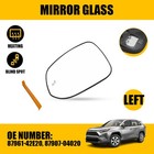 Left Heated+Blind Spot Mirror Glass Replacement for 2019-2024 Toyota RAV4 Driver