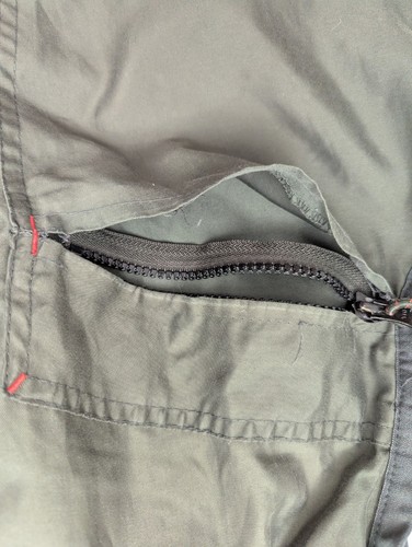 GAP Vintage 00s Herren Medium Utility Weste Outdoor mehrere Taschen grün Streetwear - Bild 9 von 15