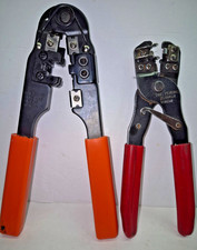 2 Network Cable Modular Crimper/Cutter/Stripper  Ratch Crimping Tools