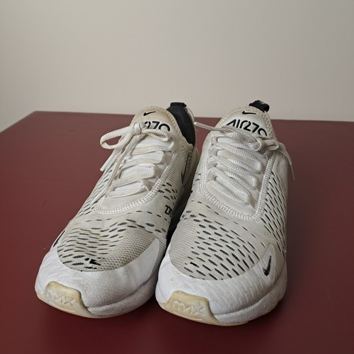 Nike Air Max 270 Running Shoes Womens Size 9 White Trainers Sneakers AH6789-100 - Picture 3 of 15