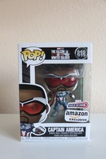 Funko Pop! Vinyl: Marvel - Captain America - Amazon (Exclusive) #818