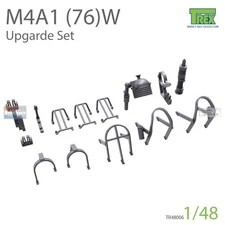 TRXTR48006 1:48 TRex - M4A1 (76)W Sherman Upgrade Set