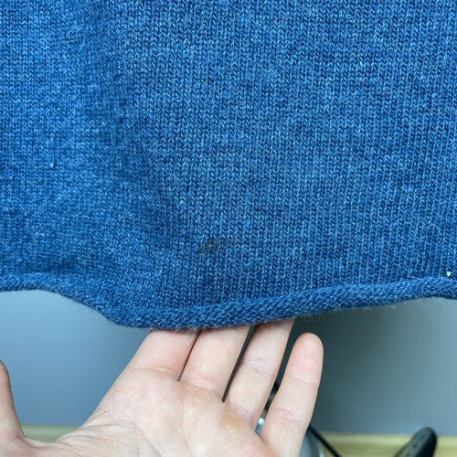Celtic & Co. Women’s Blue Lambswool Knit Sweater – Size L - Picture 8 of 13